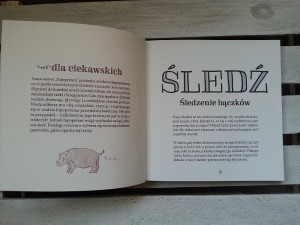 Książki dla dzieci powodujące uzależnienie - Pupy, ogonki i kuperki. Wnętrze książki.