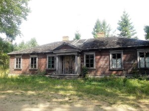 Dworek Miejski z około 1850 roku z Siedlec. Muzeum w Suchej.