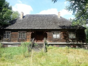 Karczma Plebańska z około 1900 roku ze Skrzeszewa nad Bugiem.