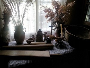 Kuchnia na Dworze Cieszkowskich. Na plecach czuje się oddech historii.