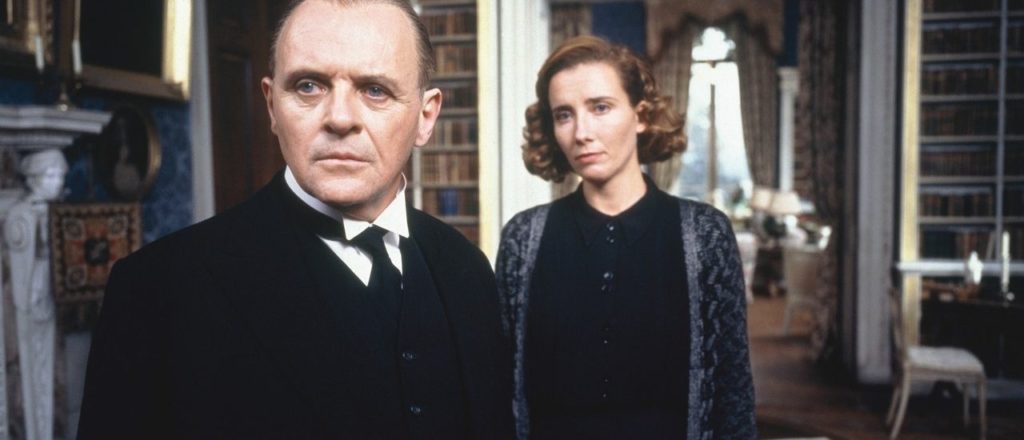 Okruchy dnia. 10 niezapomnianych filmów o miłości. Filmy o miłości.